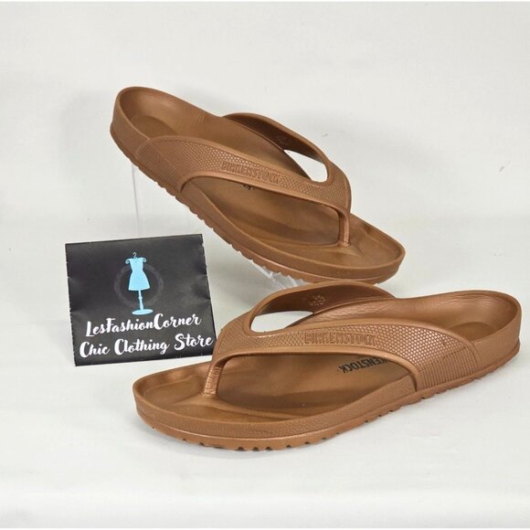 Birkenstock Men's Metallic Copper Honolulu EVA Slip-On Sandals Sz 11 Wo's 13 055 - Picture 16 of 16